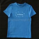 T-Shirt erstklassig / 122/128, blau 2
