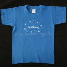T-Shirt erstklassig / 122/128, blau
